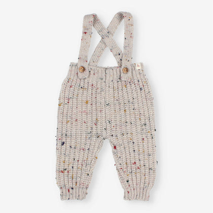 Buho Baby Botonato Jumpsuit ~ Pearl Grey