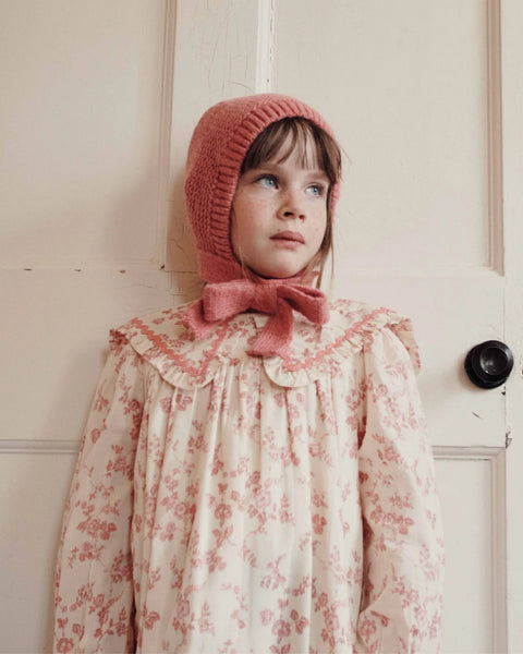 Emile et Ida Knit Bonnet ~ Blush