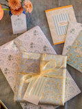 re:mused studio - Capri Gift Wrap Sheet - Double Sided: Roll of 3 Sheets