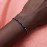 Kris Nations - Blue Freshwater Pearl Bracelet: Gold-Filled