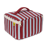 Fluf - Square Lunch - Awning Stripe Chili Pepper