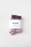 Le Bon Shoppe - The Petite Ruffled Modal Socks ~ LILAC