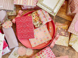 re:mused studio - Raspberry Valentine A2 Greeting Card