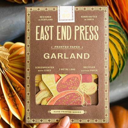 East End Press - Mushroom Sewn Garland