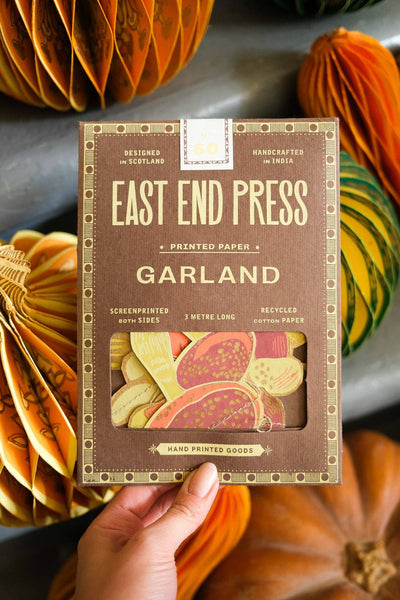 East End Press - Mushroom Sewn Garland