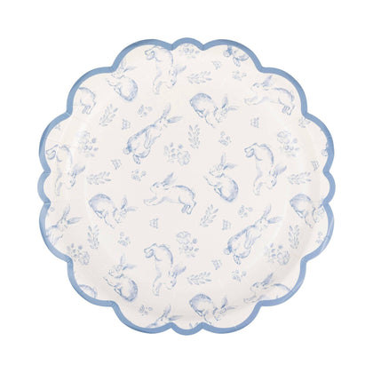 My Mind’s Eye - BTL1140 - 8" Bunny Toile Plates