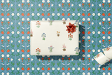 re:mused studio - Strawberry Gift Wrap Sheet – Double Sided: Roll of 3 Sheets