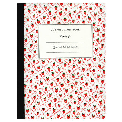 Mr. Boddington's Studio - Strawberries Composition Book