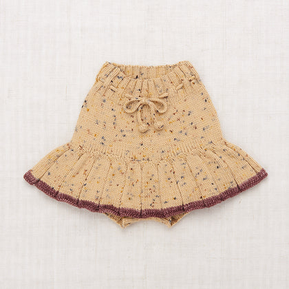 Misha & Puff Skating Pond Skirt ~ Camel Confetti