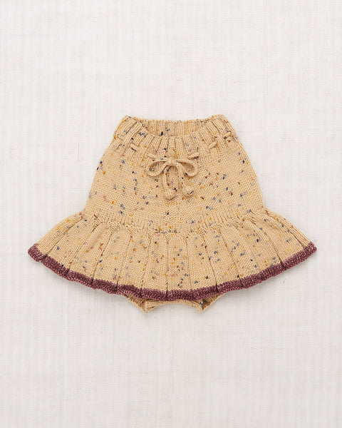 Misha & Puff Skating Pond Skirt ~ Camel Confetti