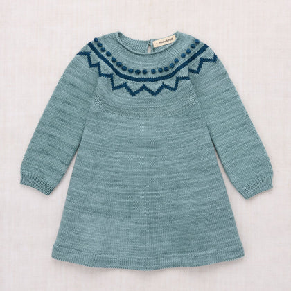 Misha & Puff Zig Zag Dress ~ Slate