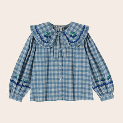 Emile at Ida Blouse ~ Carreaux Celestine