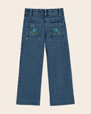 Emile at Ida Emb Pocket Trousers ~ Denim
