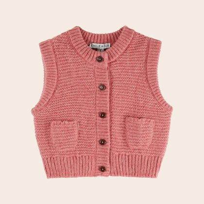 Emile at Ida SL Cardigan ~ Blush