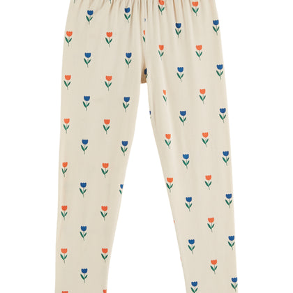 Emile at Ida Tulip Legging ~ Jardin Tulipes