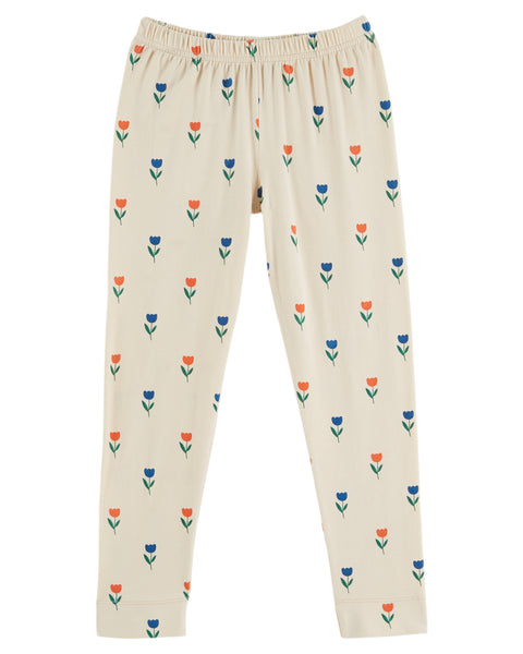 Emile at Ida Tulip Legging ~ Jardin Tulipes