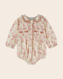 Emile at Ida Smocked Baby Romper ~ Rosalie