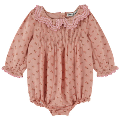 Emile at Ida Baby Romper ~ Rosemary