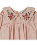 Emile at Ida Emb Baby Romper ~ Roseau