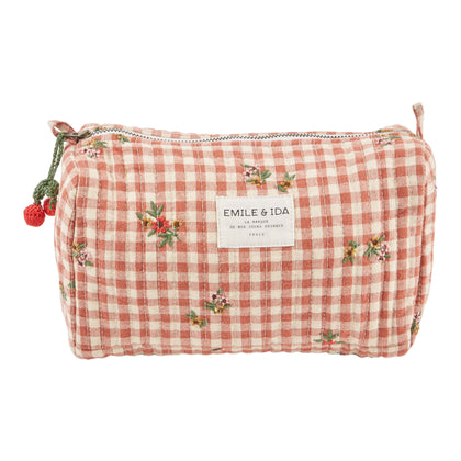 Emile et Ida Makeup Case ~ Vichy Broderie
