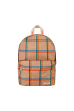 Tiny Cottons Check Backpack ~ Almond