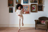 Little Cottons Pointelle Pajamas ~ Winter Tulip