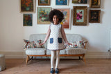 Little Cottons Quilted Hannah Dress ~ Papier Floral