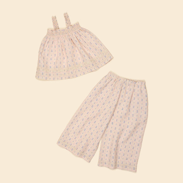 Apolina Adina Trouser Set - Rosepanel Cream
