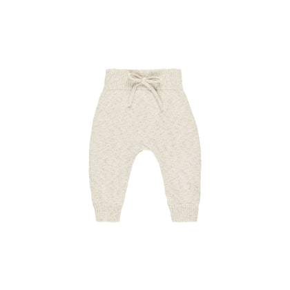 Quincy Mae Knit Pant ~ Speckled Natural