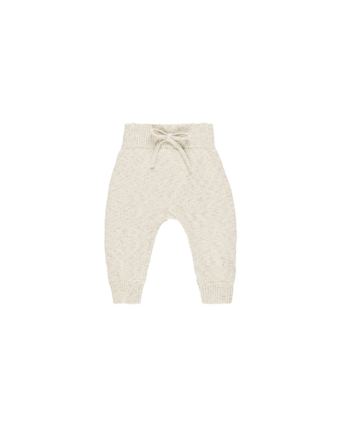 Quincy Mae Knit Pant ~ Speckled Natural