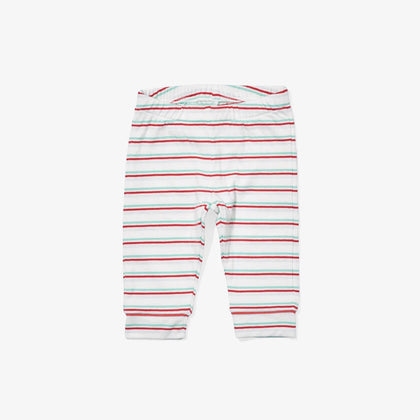 Oso & Me Andy Baby Leggings -  Turq Triple Stripe