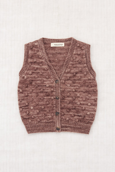 Misha & Puff Auggie Popcorn Vest ~ Affogato