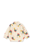 Konges Sloejd Jody Teddy Half Zip ~ Rainbow Star