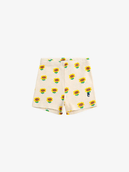 Bobo Choses Sunflower All Over Short Leggings