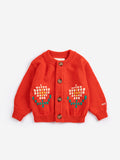 Bobo Choses Pixel Daisy Cardigan