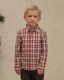 Noralee Harrison Button Down ~ Holiday Tartan