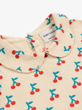 Bobo Choses Cherry All Over Collar Tshirt