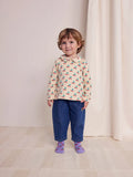 Bobo Choses Cherry All Over Collar Tshirt