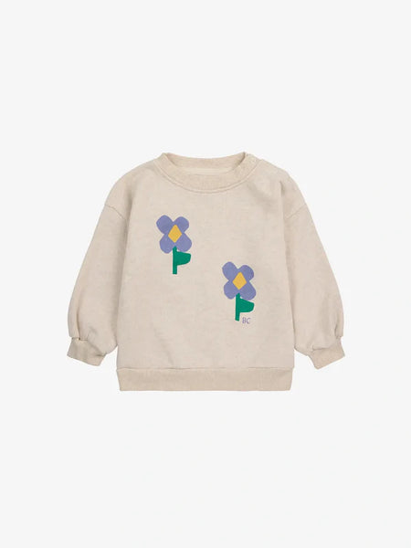 Bobo Choses Pansy Flower Sweatshirt