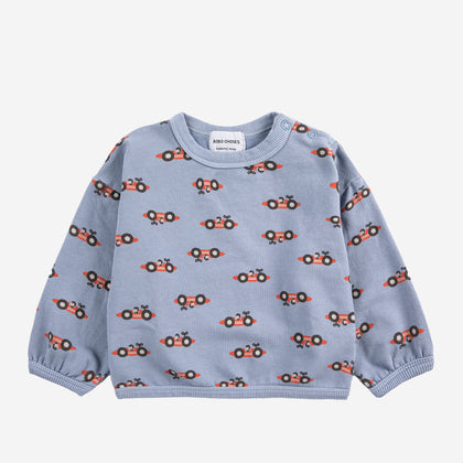 Bobo Choses Race Car All Over Sweatshirt