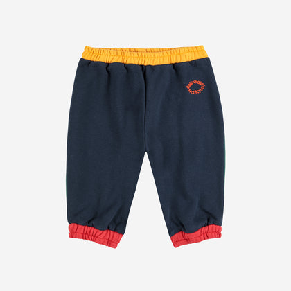 Bobo Choses Color Block Jogging Pants ~ Red