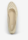 Dragon Diffusion Flower Ballerinas Off White