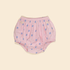 Apolina Baby Lula Bloomer - Studio Calico Pink | Wee Mondine