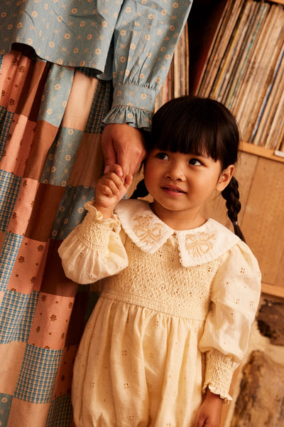 Apolina Carey Romper ~ Broderie Anglaise