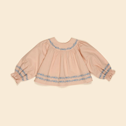 Apolina Baby Lola Blouse - Dried Rose