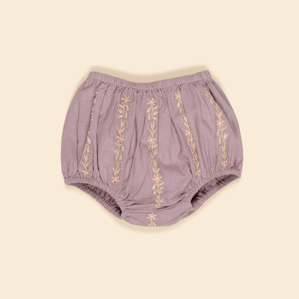 Apolina Baby Lula Bloomer ~ Dusky Lavender