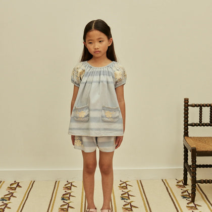 Apolina Barbara Short Set ~ Summerhouse Stripe