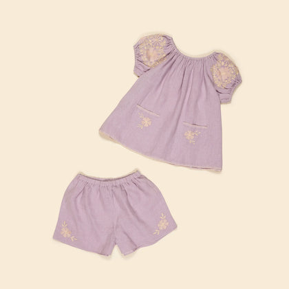 Apolina Barbara Short Set ~ Lavender