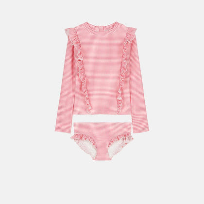 Louise Misha Yanika Bathing Set ~ Pink Fragola Vichy