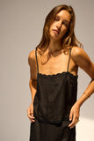Natalie Martin Fern Cami ~ Black Silk